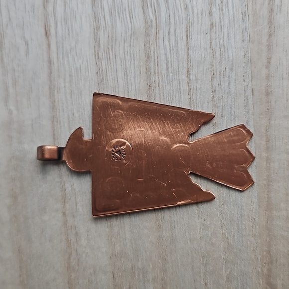 Vintage Copper Eagle Pendant - Picture 3 of 5